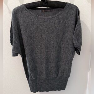 Outback Red Gray Dolman Sleeve Sweater Size L